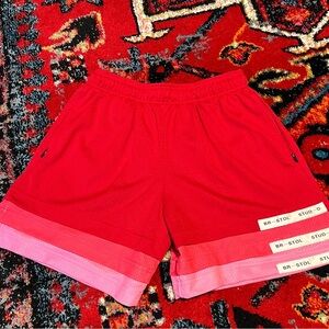 br-stol stud-o triple hem shorts